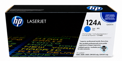 Q6001A | HP 124A | Original HP Toner Cartridge - Cyan