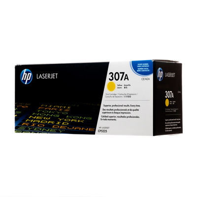 CE742A | HP 307A | Original HP Toner Cartridge – Yellow