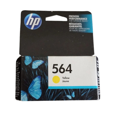 Original HP CB320WN#140 #564 D5460 Yellow Ink Cartridge