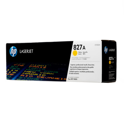 CF302A | HP 827A | Original HP LaserJet Toner Cartridge - Yellow