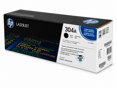 CC530A | HP 304A | Original HP Toner Cartridge - Black