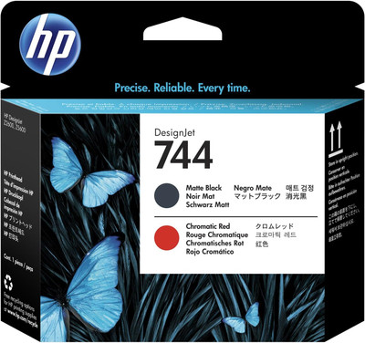 CE017A | HP 771 | Original HP Ink Cartridge – Matte Black, Chromatic Red