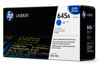 C9731A | HP 645A | Original HP Toner Cartridge - Cyan