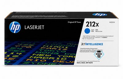 W2121X | HP 212X | Original HP LaserJet High-Yield Toner Cartridge - Cyan