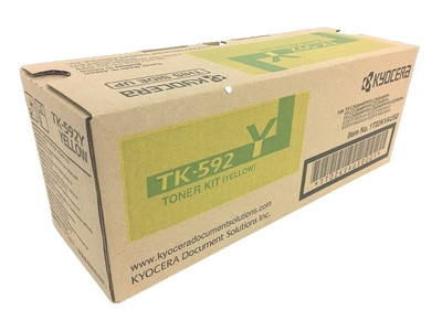 TK-592Y | 1T02KVAUS0 | Original Kyocera Toner Cartridge - Yellow