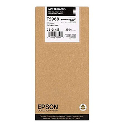 T596800 | Original Epson® UltraChrome® K3 Ink Cartridge - Matte Black