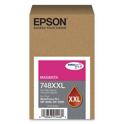 T748XXL320 | Epson® 748XXL | Original Epson® DURABrite Pro® Extra High-Yield Ink Cartridge - Magenta