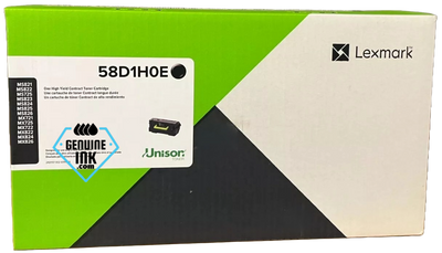 58D1H0E | Original Lexmark High-Yield Toner Cartridge - Black