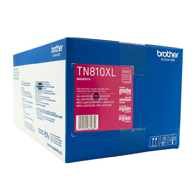 TN-810XLM | Original Brother High Yield Toner Cartridge - Magenta