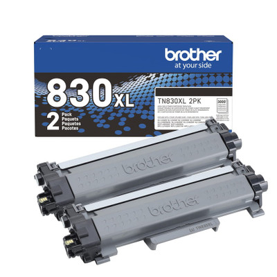TN830XL2PK | Original Brother High-Yield Toner Cartridge - Black