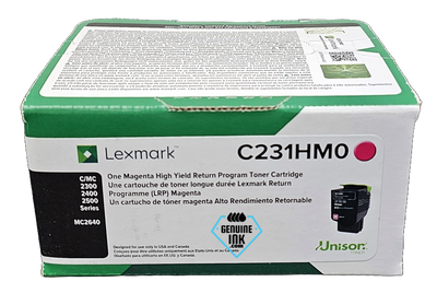 C231HM0 | Original Lexmark High-Yield Toner - Magenta