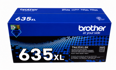 TN-635XLBK | Original Brother High-Yield Toner Cartridge - Black