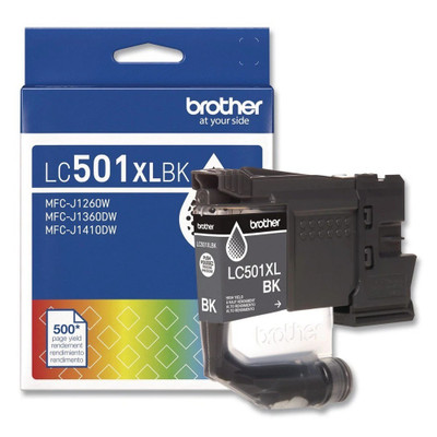 LC501XLBKS | Original Brother High-Yield Ink Cartridge - Black