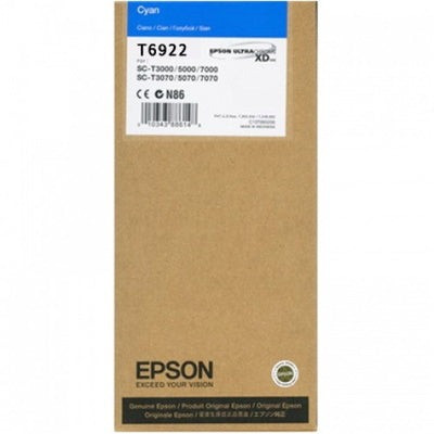 T692200 | Epson® T6922 UltraChrome® XD | Original Epson® Ink Cartridge - Cyan
