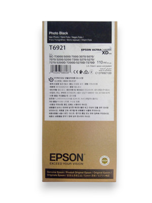 T692100 | Epson® T6921 UltraChrome® XD | Original Epson® Ink Cartridge - Photo Black