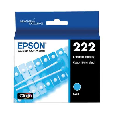 T222220S | Epson® T222 | Original Epson® Claria® Ink Cartridge - Cyan