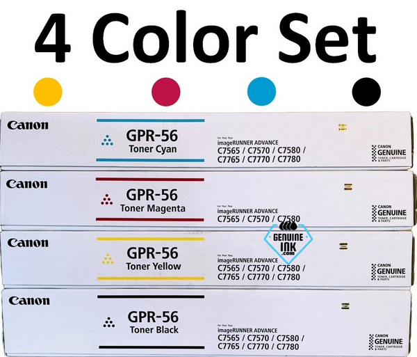 OA機器 Canon CRG-510 Canon GPR-56 Set | Original Canon Laser Toner Cartridges – Black