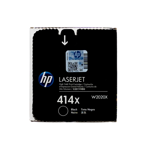 HP 414X Black High Yield Toner Cartridge W2020X