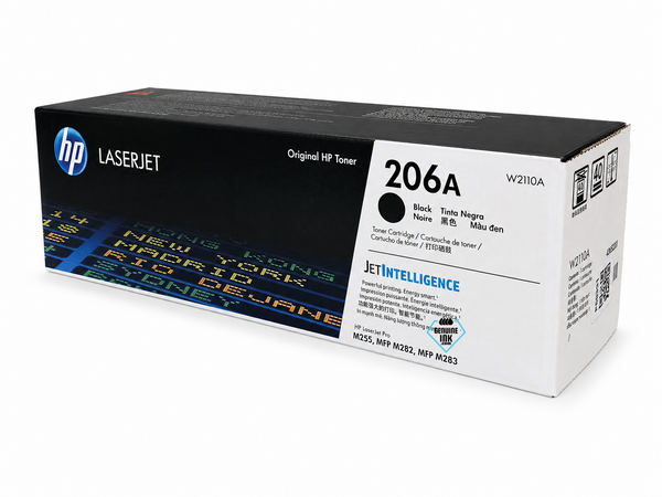 HP 206A Black Toner Cartridge W2110A