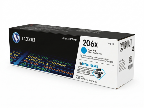 HP 206X Cyan Toner Cartridge W2111X