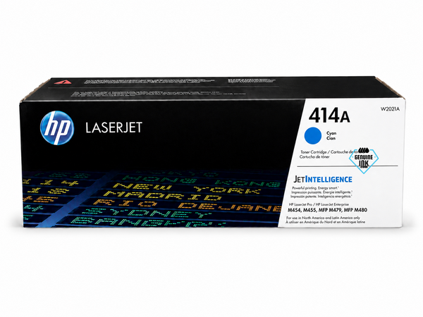 HP 414A Cyan Toner Cartridge W2021A