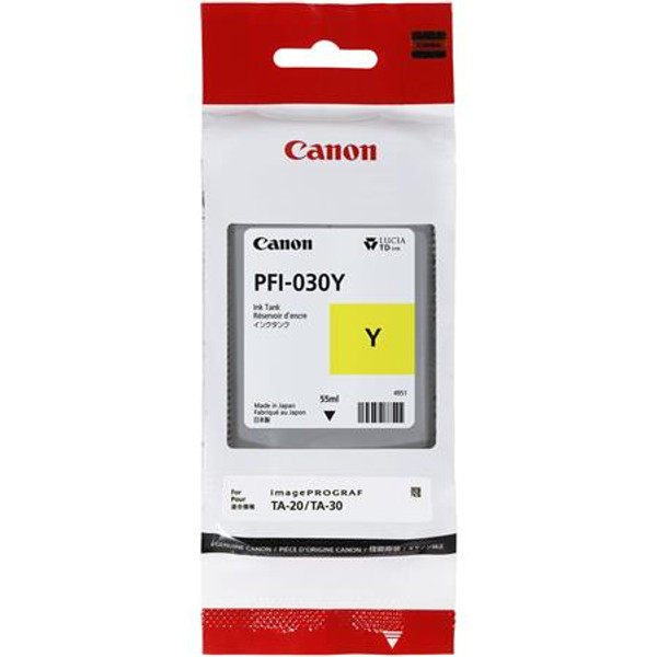 3492C001 | Canon PFI-030 | Original Canon Ink Cartridge - Yellow