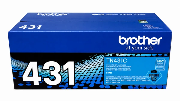 Brother TN-431 Cyan Standard-Yield Toner Cartridge TN431C