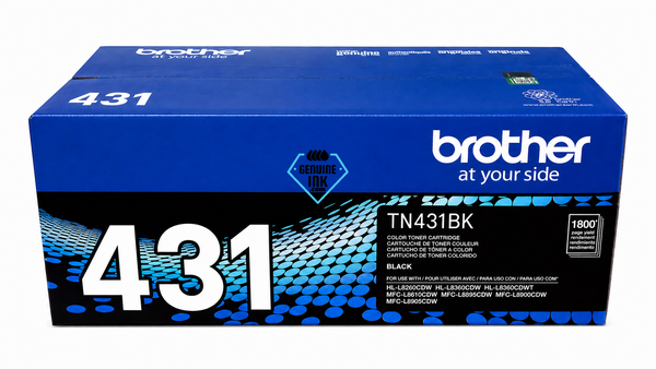 Brother TN-431 Black Standard-Yield Toner Cartridge TN431BK