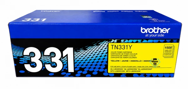 Brother TN331Y Yellow Toner Cartridge