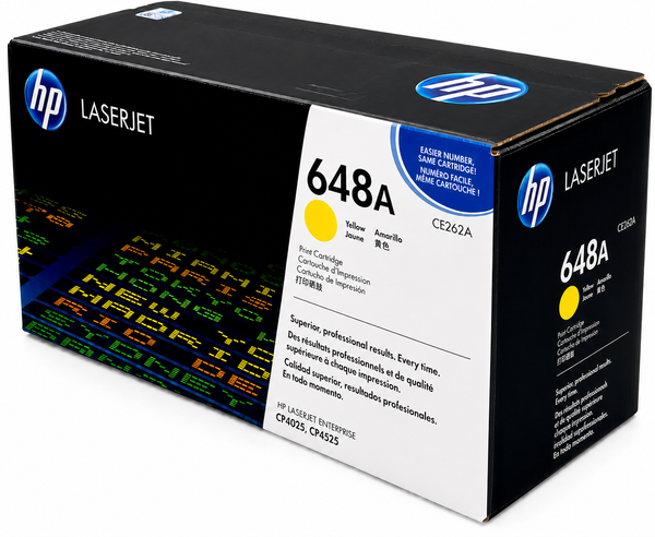 HP 648A Yellow Toner Cartridge CE262A