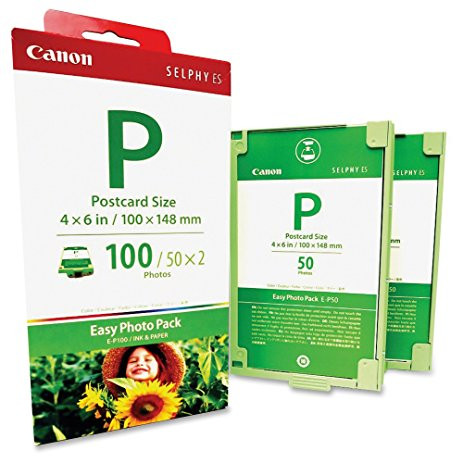 Canonキャノン イージーフォトパック Ｐサイズ E-Ｐ100　2個セット 1335B001 | Canon E-P100 | Original Canon Photo Paper - Genuine Ink