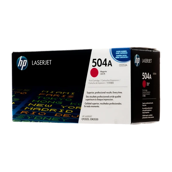 HP 504A Magenta Toner Cartridge CE253A