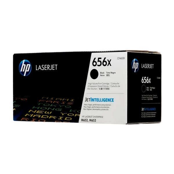 HP 656X Black High-Yield Toner Cartridge CF460X