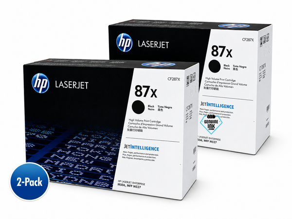 Toner Cartridge CT202875 2本セット CF287XD | HP 87X 2-Pack | Original HP High-Yield Dual Pack Toner