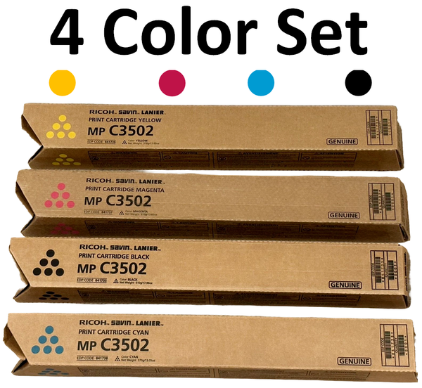 Ricoh MP-C3502 Set | 841735, 841736, 841737, 841738 | Original