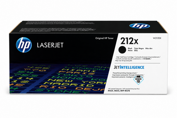 HP 212X Black Toner Cartridge W2120X