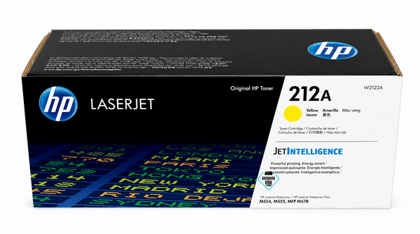 HP 212A Yellow Toner Cartridge W2122A