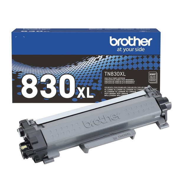 TN830XL | Original Brother High-Yield Toner Cartridge - Black