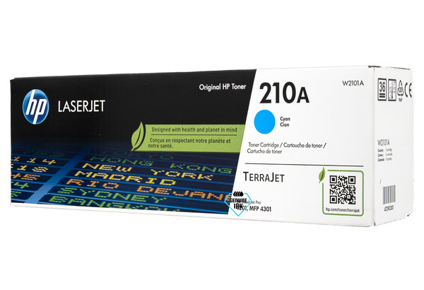 HP 210A Cyan Toner Cartridge W2101A