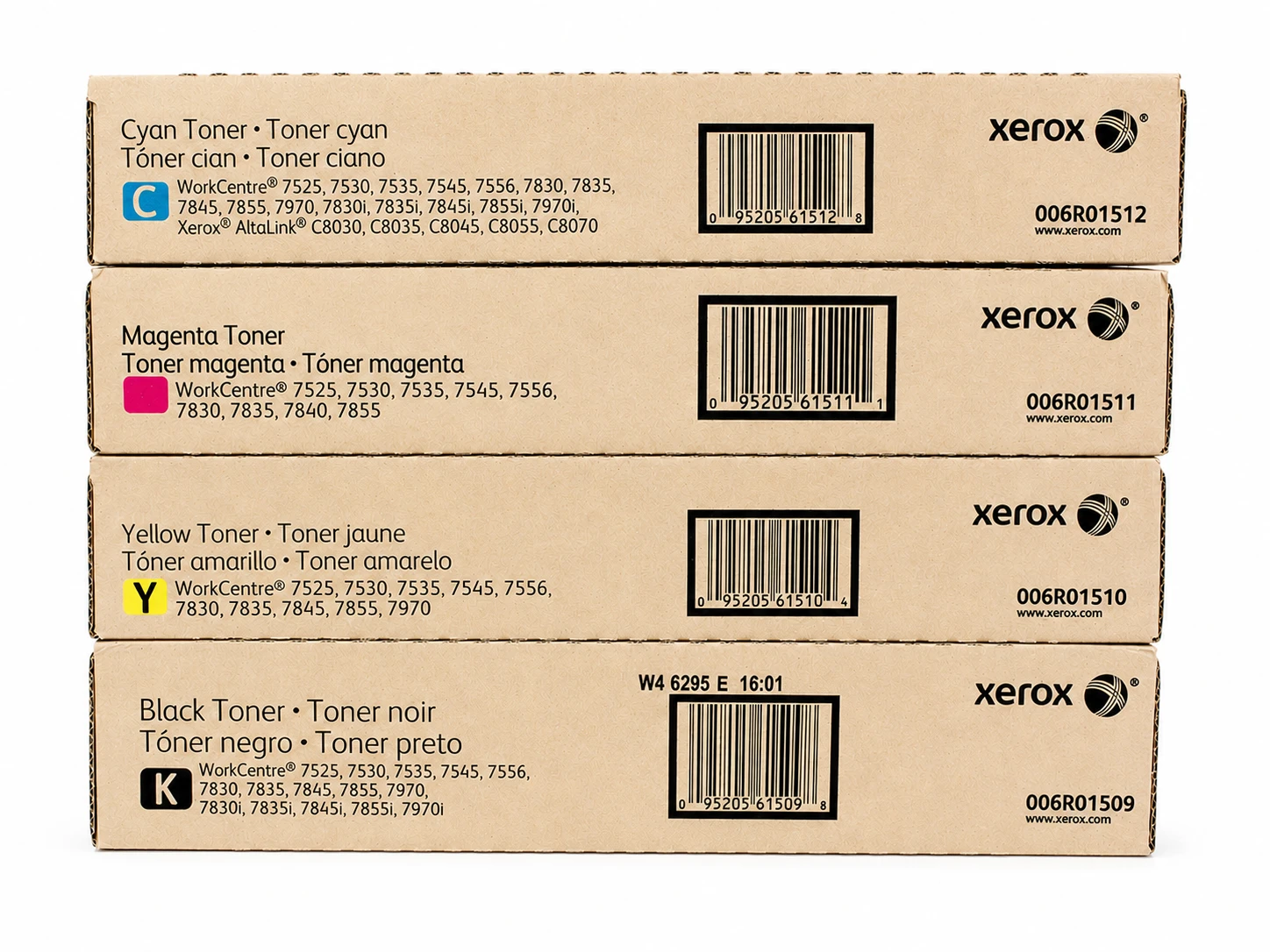 Xerox Set | 006R01512, 006R01511, 006R01510, 006R01509 | Original