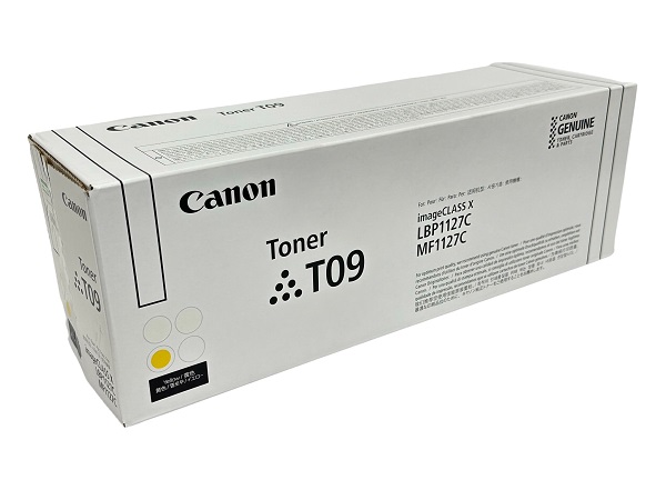 3017C005 | Canon T09 | Original Canon Toner Cartridge - Yellow