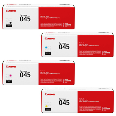 Canon 045 Set | Original Canon Laser Toner Cartridges - Black