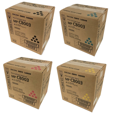 Ricoh MP-C8003 Set | Original Ricoh Laser Toner Cartridges – Black