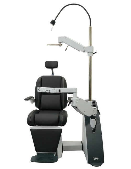Sillón para examen y poste para instrumentso S4Optik Combo 2000