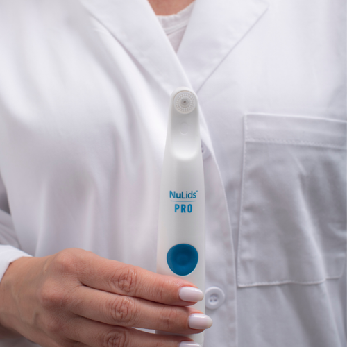 Sistema de higiene palpebral NuLids