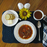 Hildy says, more than a burger! (VEGETABLE HAMBERGER SOUP)