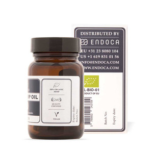 Endoca Raw Hemp Oil Capsules Total 300mg CBD+CBDa