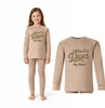 mini diva taupe personalised lounge set, pj, childrens