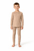 taupe plain childrens pjs lounge wear
