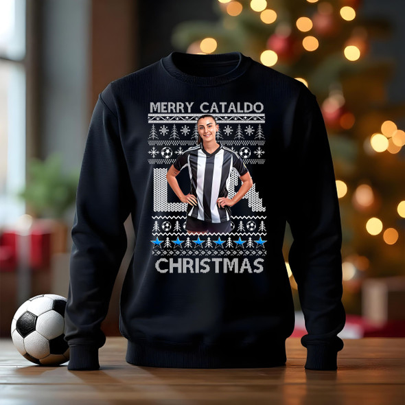 Newcastle Lia Cataldo  football  jumper black   kids adults